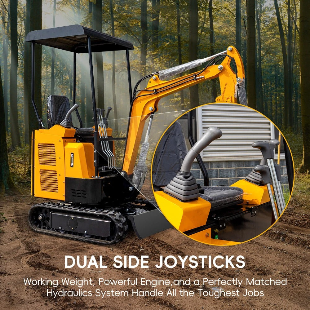 Mini Excavator 1.5Ton MS15 Small Digger Gasoline Engine