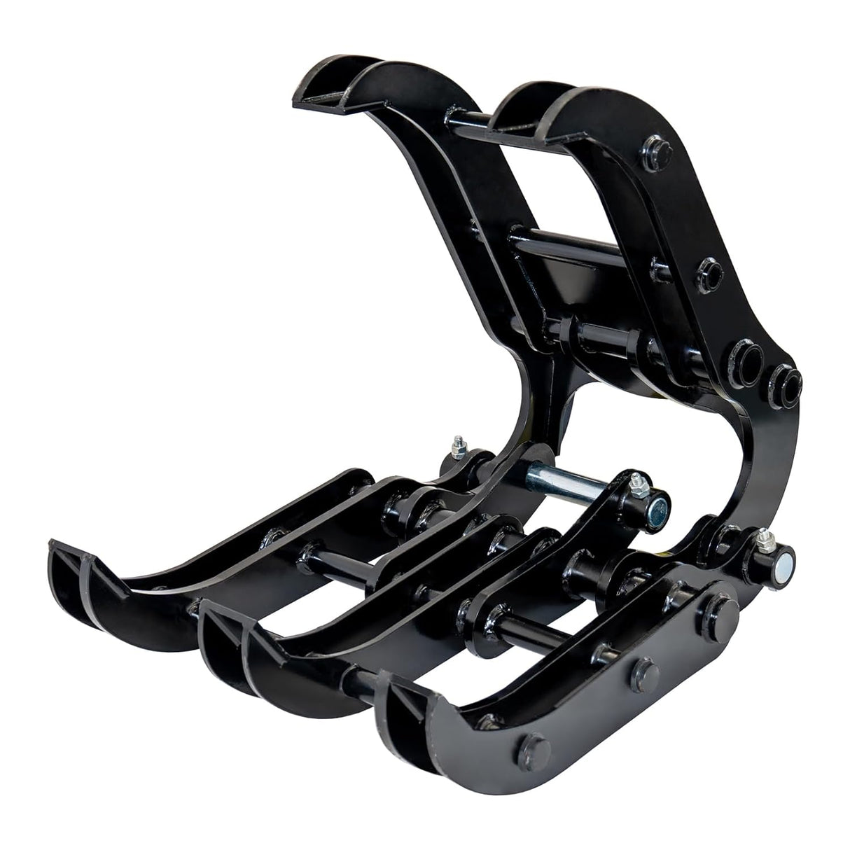 Mini Excavator Grabber Attachments, Small Excavator Wood Grabber Grapple, 25mm Pins Bolt on Attachment