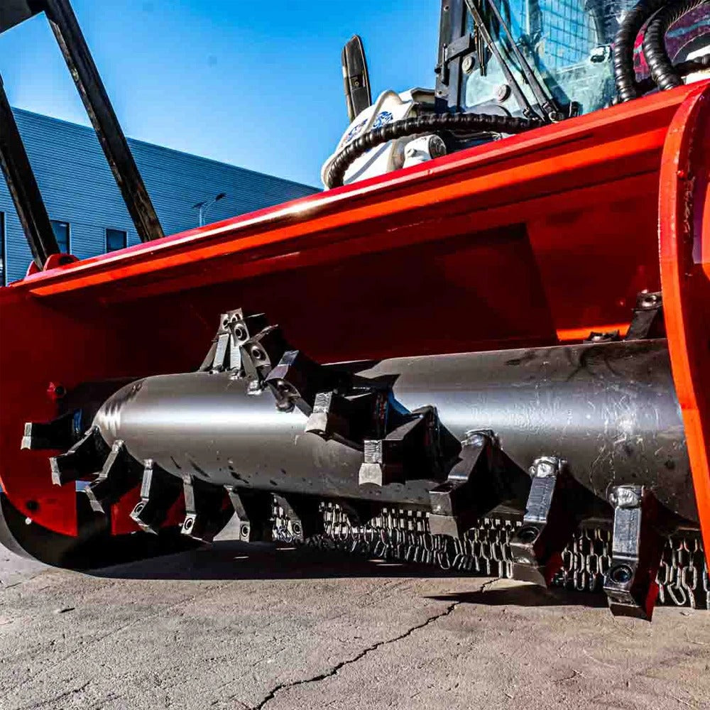High Efficiency 46 inch Forestry Mulcher Attachment Garden Mulcher for Bobcat Skid Steer Loader