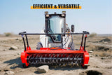 High Efficiency 60 inch Forestry Mulcher Attachment Garden Mulcher for Bobcat Skid Steer Loader