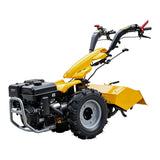 MMS 26'' Rear Tine Tiller Cultivator, 13.5HP 420CC Tractor Rototiller Dual Direction Full Gear Transmission Replaceable Module