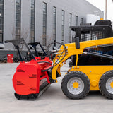 MMS 72 Inch Forestry Mulcher Attachment Garden Mulcher for Bobcat Skid Steer Loader Agricultural Machinery