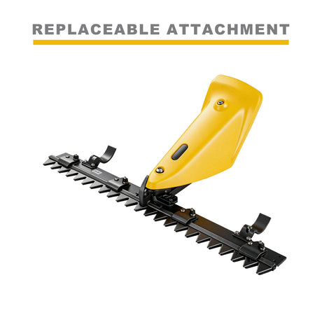 MMS 47'' Sickle Bar Mower, 13.5HP 420CC Self-propelled, Full Gear Transmission Tractor Mower Replaceable Attachment
