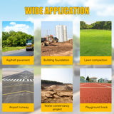 MMS 1 Ton Vibratory Road Roller, EPA Gasoline Ride-on Asphalt Compactor