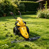 MMS 47'' Sickle Bar Mower, 13.5HP 420CC Self-propelled, Full Gear Transmission Tractor Mower Replaceable Attachment
