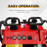 22HP Mini Skid Steer Loader EPA GAS Engine, Dual-cylinder, MMS Multi-functional Stand-On Mini Skid Steer Parallel Track Loader with Bucket