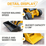 MMS Mini Skid Steer Loader 13.5HP 420CC EPA Briggs & Stratton Gas Engine Compact Wheel Loader MS360L