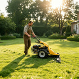 MMS 47'' Sickle Bar Mower, 13.5HP 420CC Self-propelled, Full Gear Transmission Tractor Mower Replaceable Attachment