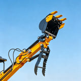 MMS 1.5 Ton Mini Excavator, Pilot Control, Swing Boom, 13.5HP 420cc EPA GAS Engine Crawler Small Digger Machine MS15