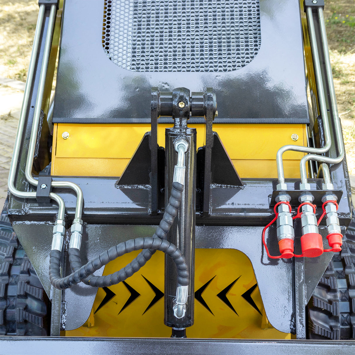 MMS 23HP Mini Skid Steer Loader with Bucket Dual Cylinder 627cc B&S Engine Stand-On Track Loader