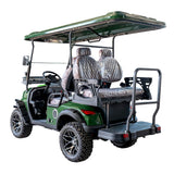 MMS 60V Electric Golf Cart, 4P Vehicle with 5KW Motor, 20 MPH Top Speed 44 Miles Range, Ages 16 and Up, Advanced Suspension, Rear &Front Storage, LCD Display