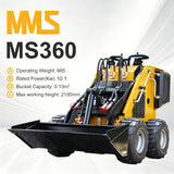 Mini Skid Steer Loader 13.5HP EPA Briggs & Stratton Gas Engine Compact Wheel Loader