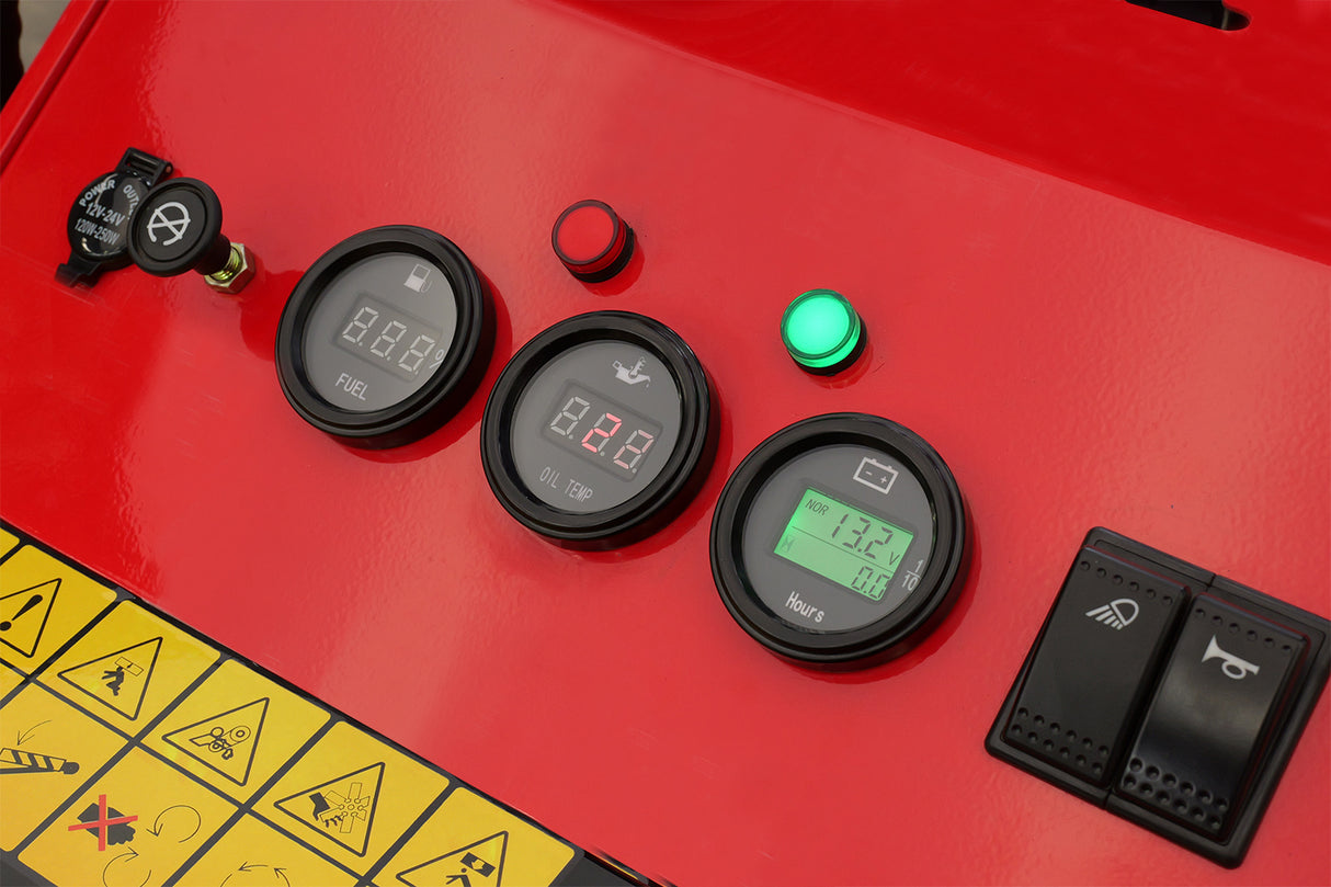 22HP Mini Skid Steer Loader EPA GAS Engine, Dual-cylinder, MMS Multi-functional Stand-On Mini Skid Steer Parallel Track Loader with Bucket