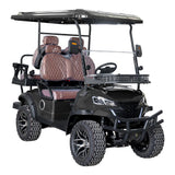 MMS 4P 60V Electric Golf Cart with 5KW Motor, 20 MPH Top Speed, 44 Miles Range, Ages 16 and Up, Advanced Suspension, Rear &Front Storage, LCD Display